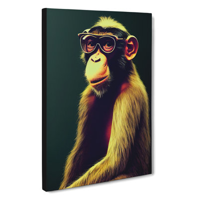 Special Monkey - Wrapped Canvas