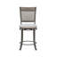 Luker Swivel Upholstered Counter Stool with Metal Frame-428703684