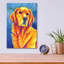 "Golden Retriever" par Rebecca Wang Art-993712684