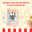 Machine à maïs soufflé de table 4 oz - bouilloire en acier inoxydable 300 w avec outils de mesure pour la maison-121792877