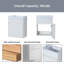 Ensemble de meuble-lavabo simple 18,11 po avec plateau en résine-1880728090