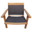 Barcelona Outdoor Teak Lounge Chair