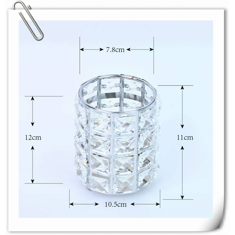 Aveyah Plastic Makeup Organizer, Clear
