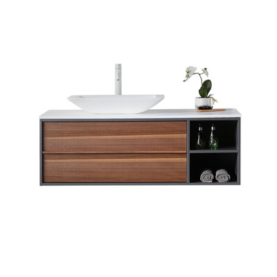 Meuble-lavabo simple 48 po avec contreplaqué Steineck