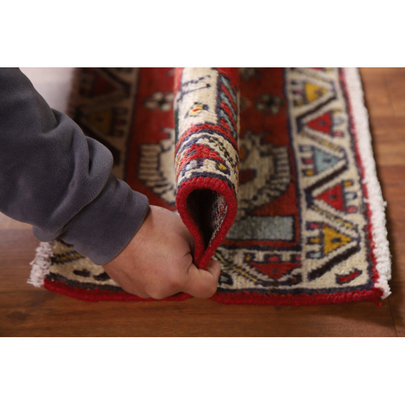 Tapis traditionnel rouge 2 x 2