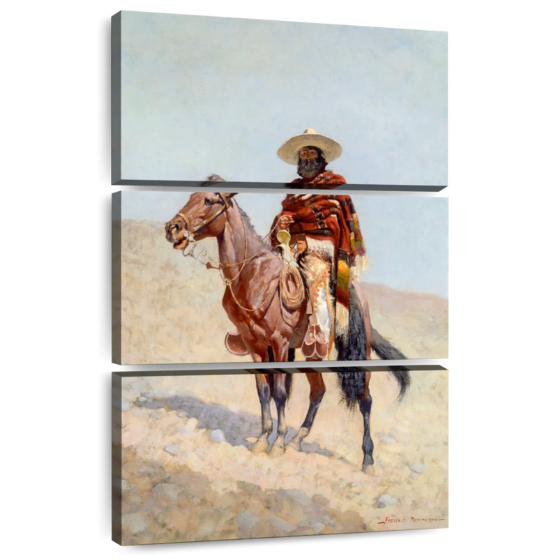 Lelar A Mexican Vaquero 1890, 32" H x 20" W