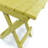 Trahan Fully Assembled All-Weather Recycled HDPE Outdoor Folding Bistro table-1271613783