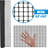Fencer Wire 3ft.x15ft. Recyclable Black Plastic Poultry Netting with Mesh Size 0.4” x 0.4"