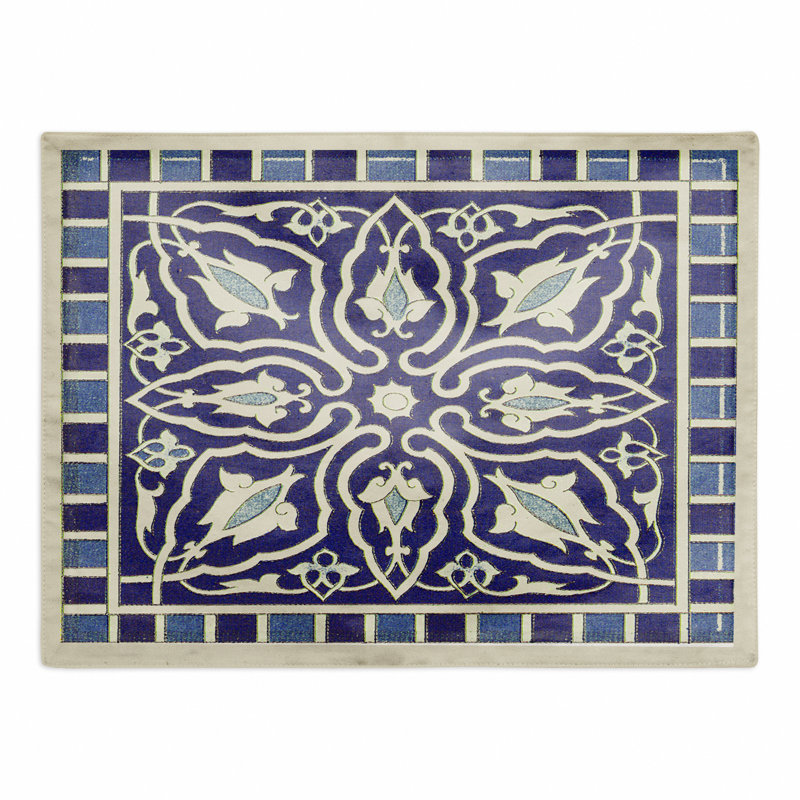 Polyester No Pattern Rectangle Placemat
