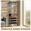 Wine Bottle Rack Brown