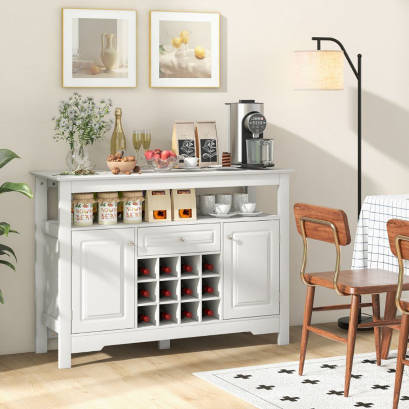 Buffet Buffet avec porte-bouteilles amovible
