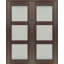 Porte standard à panneaux en bois manufacturé Avon 3 Lite-93068054-93068055-93068050