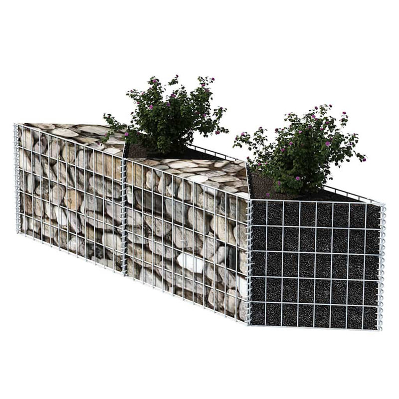 Panier Gabion Gabion, H 11,8 po x l 47,2 po