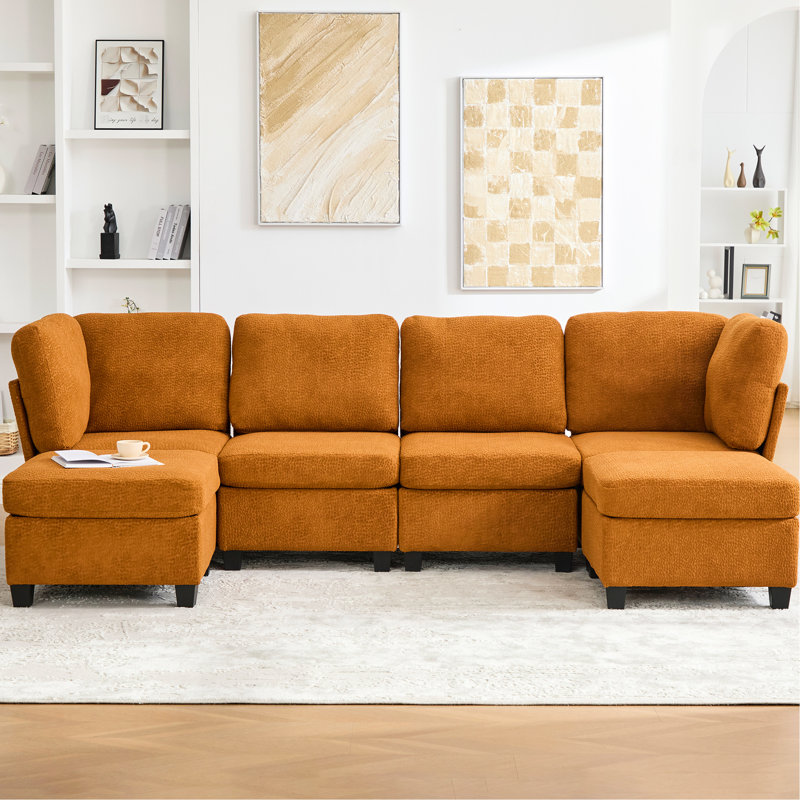 Upholstered 30.06 " Fabric Sectional