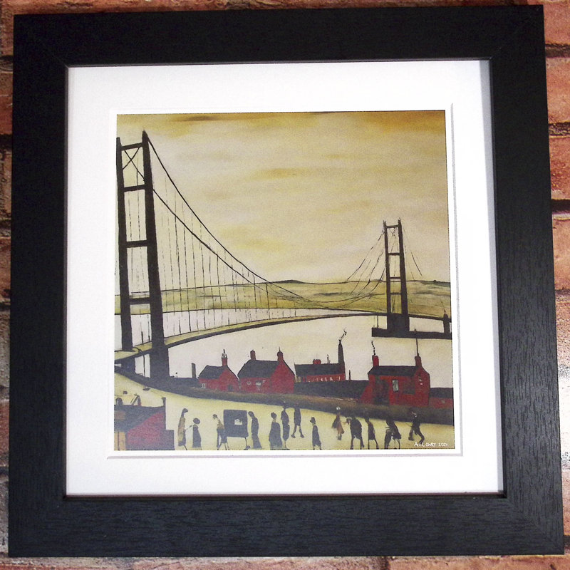 Lowry - Single Picture Frame Print on Giclée