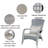 Patio Chair With Cushions( Grey Cushion)-693255191