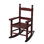 Baheejah Kids 12'' Wood Rocking Chair and Ottoman