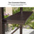 Aluminum Hardtop Grill Gazebo with Lighted-111480743-111480739