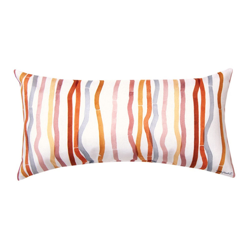 Terra Cotta Throw Pillow 17" x 9"