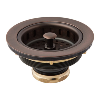 Standard Drain and Standard Flange Set - Oil Rubbed Bronze