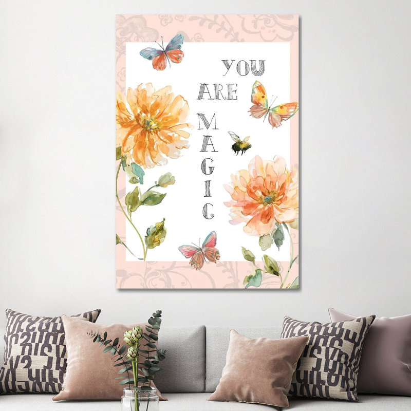 Little Girl Magic by Carol Robinson - Print on Canvas, Wrapped Canvas, 66.04 cm H x 45.72 cm W x 3.175 cm D
