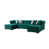 Velours vert