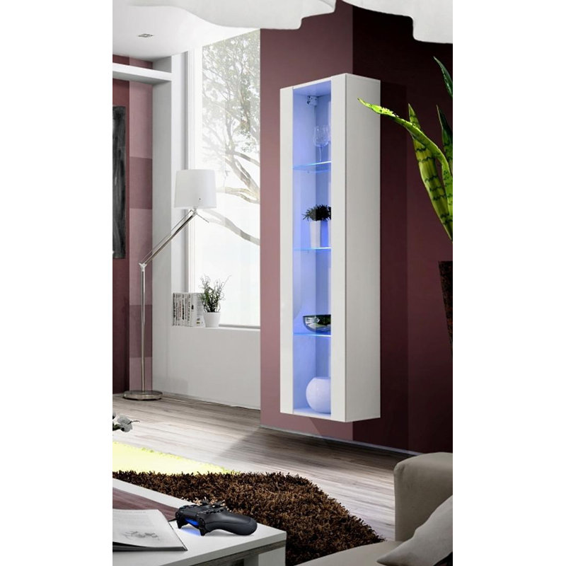 Display Cabinet, White
