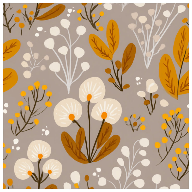 Coussin Floral, 26 po x 26 po