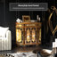 Gold Lacquer Cabinet - Cranes