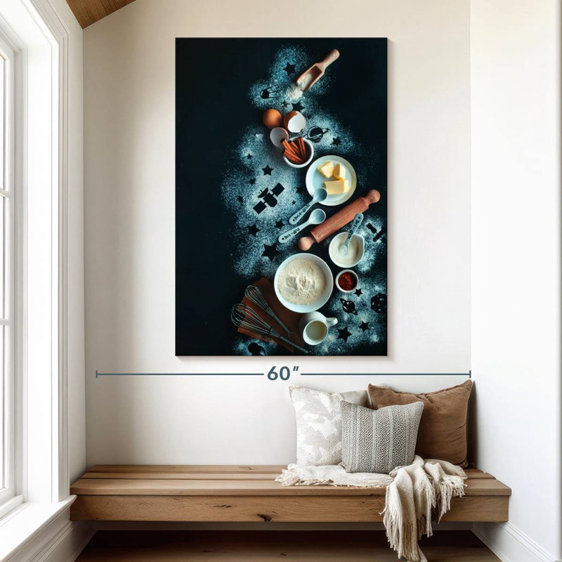 Senne Baking For Stargazers, 51" H x 34" W