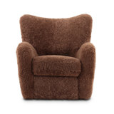 Amelie Chair-Beige Shearling