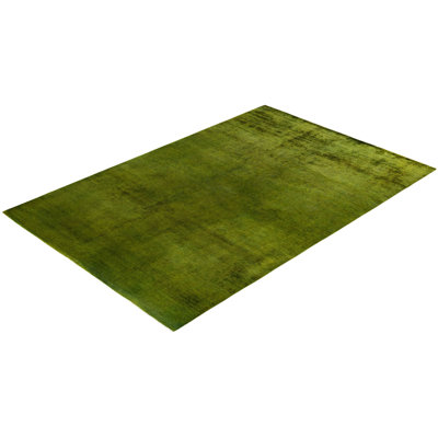 Huckstep One-of-a-Kind 6' 3" X 9' 1" Wool Area Rug Green