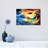 Space Narwhal by - Wrapped Canvas-702006179
