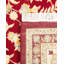 Tapis unique en laine noué à la main 9 pi 3 po x 12 pi nouvel âge Hayner - rouge / beige