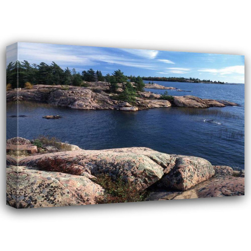 Art sur toile, Grandmaison, Mike, Canada, Ontario, baie Georgienne, H 36 po x l 47 po