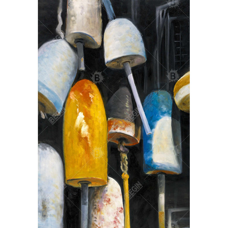 " Old Lobster Buoys "