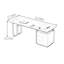 Bureau de table en pierre frittée durable-1696450302-1696450303