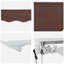 VidaXL Polyester Cover Retractable Patio Awning-126173710-126173713