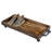 4 Pair Solid Wood Boot Storage