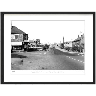 Cuddington, Warrington Road C1960 1 Piece Single Picture Frame Wall Art
