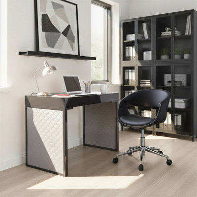 Morimasa Desk with Upholstered Accent