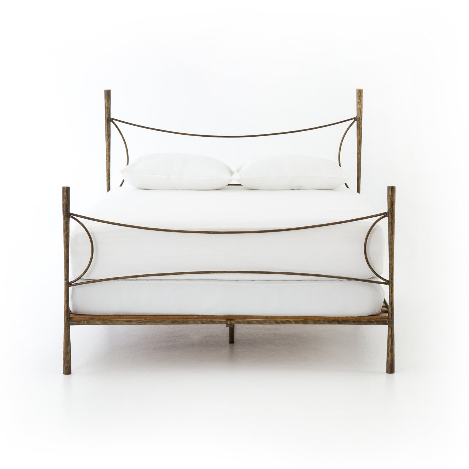 Metal Open-Frame Bed, King