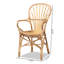 Chaise de style traditionnel décontracté