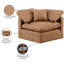 Fauteuil d'angle de salon en cuir italien Vegan-94466376