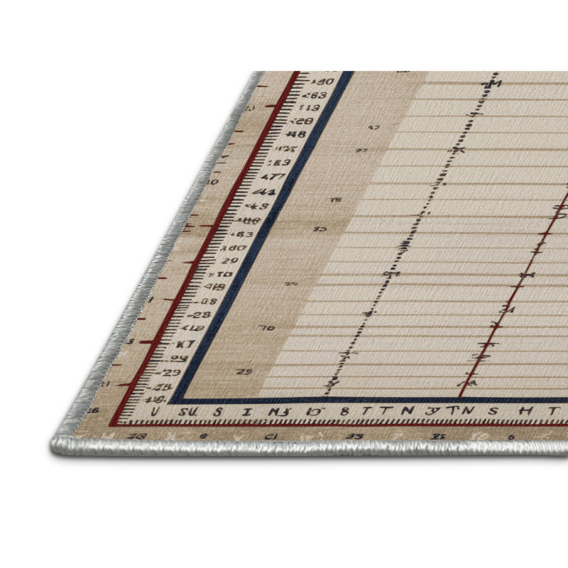 Tapis nautique lavable, Rond 3 pi