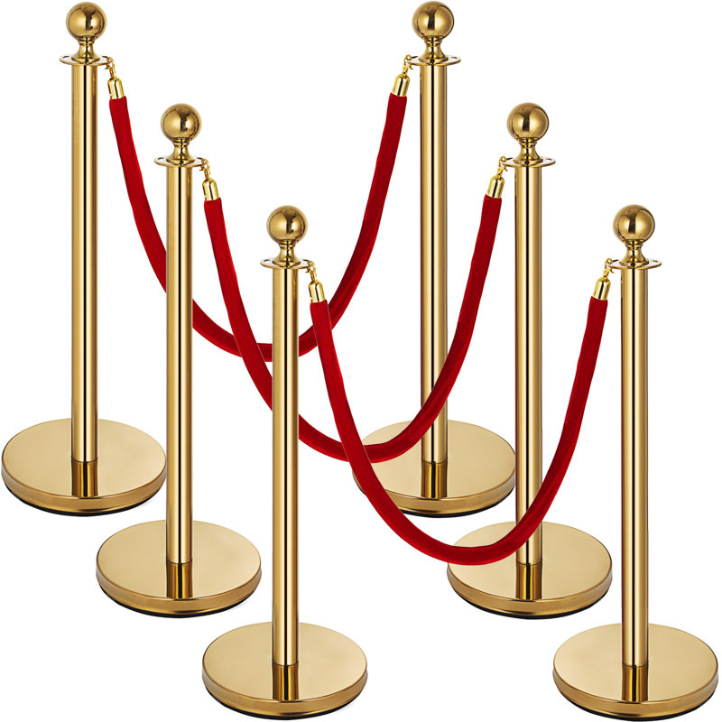 VEVOR 37.4'' H x 60'' W Stainless Steel Stanchion System