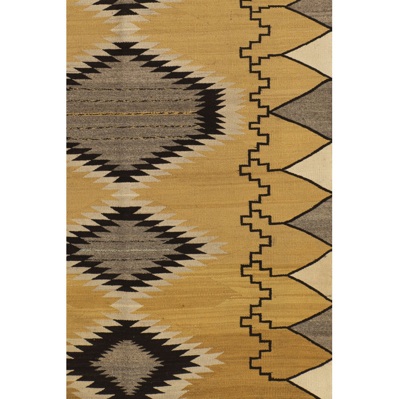 One-of-a-Kind 3'10 X 5'9 Hand Knotted Area Rug