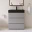 Meuble-lavabo simple autoportant 30 po avec lavabo en quartz noir-2034838829-2034838802-2034838803