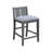Graham 3-Piece Counter Height Dining Table With Shelves And 2 Chairs-148920476