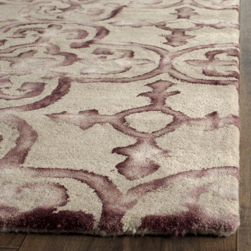 Lumsden Hand Tufted Wool Geometric Rug, Runner 2'3" x 8'
